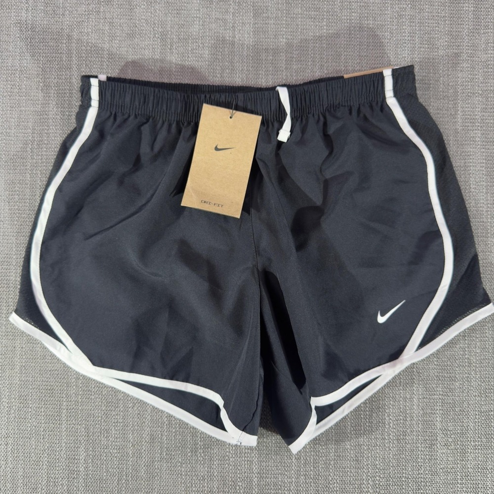 Nike Shorts Kids Large Black Dri-FIT Running Drawstring Athletic 848196-010